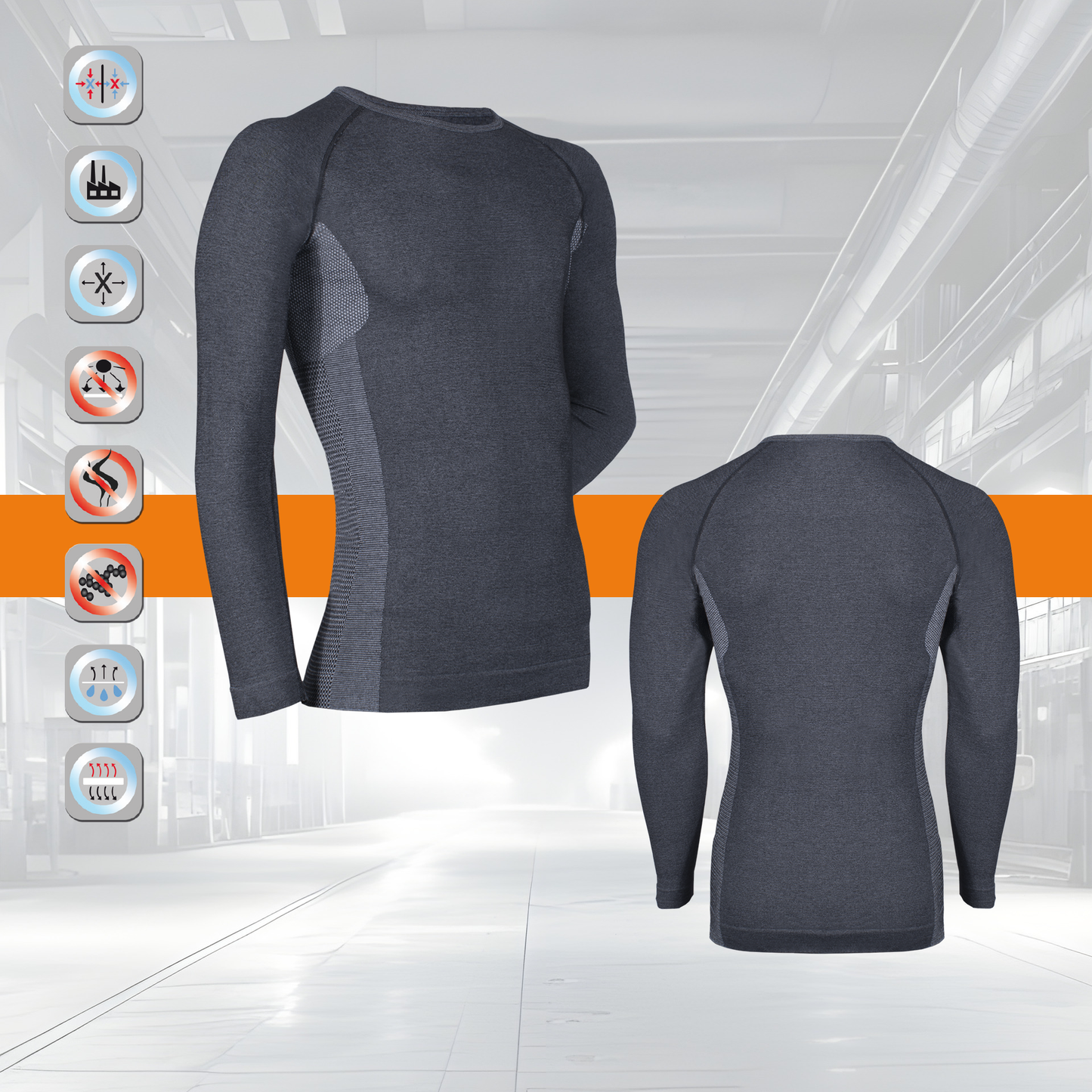 ORANGE_LINE Longsleeve